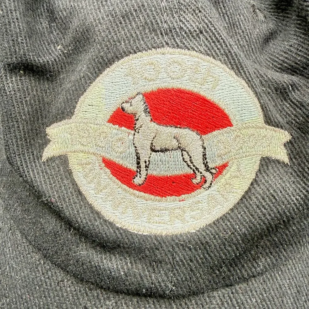 Vintage Greyhound 100th Anniversary Baseball Cap Black Strapback NWOT